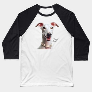 Greyhound Dog Mom Mother's Day Baseball T-Shirt